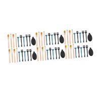 OSALADI 6sets Electronic Clean Kit Cleaner Pledge Fluffy Duster Electric Cleaning Brush Soft Brush Air Blower for Gap Dust Removal Professional Cleaning Tools