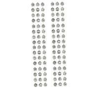 OSALADI 8 Sets Creative Round Pendant Charms Set Fashionable Jewelry Hanging Ornaments for DIY Necklace Bracelet and Keychain Making Durable and Chic Design for Craft Lovers