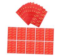 OSALADI 80 Sheets Red Year Seal Stickers for Gift Wrapping and Envelope Closure Bright Decorative Labels for Party Favors Candy Packaging and Craft Accents