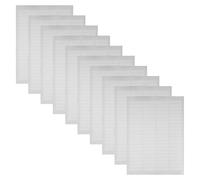 OSALADI 84 White Waterproof Printable Labels 46X11Mm - 20 Sheets A4 Blank Name Tags for File Folder Classification, Document and Packing Identification Stickers
