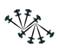 OSALADI 8pcs Garden Hose Guide Rollers with Plastic Water Pipe Guards Lawn Hose Stakes for Yard and Flower Bed Protection for Outdoor Gardening