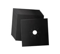 OSALADI 8pcs Gas Burner Covers Clean Mat Pad Hob Stovetop Liners 0.2mm Thick Non-Stick Stove Burner Covers Reusable Protector for Gas Stoves