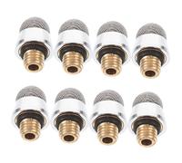 OSALADI 8pcs M5 External Thread Conductive Fiber Stylus Replacement Tips for Capacitive Touch Screen Pens, Universal Stylus Pen Accessory Suitable for Touchscreen Devices, Natural Color