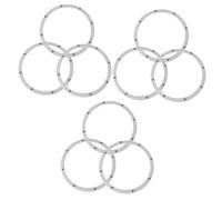 OSALADI 9pcs Rotating Turntable Multi-function Tray Holders for Cake Decorating Food Organization and Display Convenient Swivel Design for Easy Use