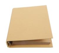 OSALADI A5 Loose-leaf Brown Kraft Paper Notebook Smooth Writing and Ink-resistant Pages, Lightweight Sketchbook and Daily Writing Notepad for Teachers and Bosses