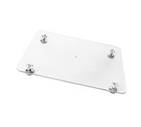 OSALADI Adjustable Acrylic Resin Leveling Table with Easy Horizontal Adjustment for Epoxy Pouring, DIY Design Platform Suitable for Office and Work Use