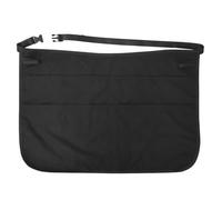 OSALADI Adjustable Hairdresser Waist Apron with Multi-Pocket Shears Pouch, Hairdressing Tools Storage Belt for Salon Barber Hair Stylist, Professional Haircutting Supplies