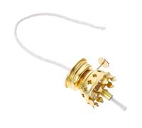 OSALADI Adjustable Kerosene Lamp Burner Replacement Part Wick Holder for Oil Lamps Practical DIY Accessory for Stable Flame and Easy Installation Compatible with Various Random Color