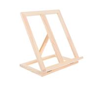 OSALADI Adjustable Solid Wood Tabletop Easel Stand Foldable Portable Art Display Holder for Oil and Watercolor Painting Sturdy Desktop Easel for Students Four Level Height