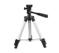 OSALADI Adjustable Tablet Tripod Stand Aluminium Alloy and Abs Material, Professional Live Tablet Holder for Fishing and Travel, Not Easy to Deform Black Camera Supporter
