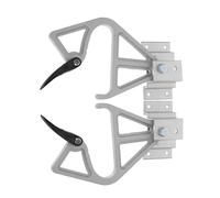 OSALADI Aluminum Alloy Ladder Brackets Kit Telescopic Extension Rung Lock Replacement Parts with Enhanced Stability for Indoor Home Improvement and Maintenance Tasks