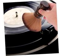OSALADI Anti-static Vinyl Record Cleaning Brush Large Soft Bristles for Cds and Turntables Dust Removal Disc Cleaner for Vinyl Albums and CD Players Random Color