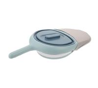 OSALADI Bed Pan Plastic Round Lidded Nursing Bedpan for Elderly, Pregnant Women, Car and Home Use Random Color