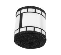 OSALADI Black and White Filmstrip Ribbon Yards Wired Edge Vintage Movie Reel Tape for Crafting Bows Wreaths Photography Themed Party Decoration and Bouquet Wrapping