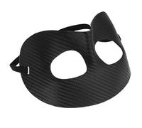 OSALADI Black Plastic Nose Guard Mask for Men with Breathable Design and Impact Protection, Stylish Sports Face Guard for Basketball Competition and Team Sports