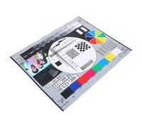 OSALADI Camera Lens Test Chart and Resolution Test Card for Cctv Focus Calibration, 40x30cm Monitoring Lens Adjustment Tool for Image Quality and Monitor Display Calibration