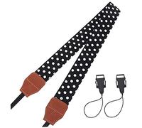 OSALADI Camera Shoulder Neck Strap Retro Style Camera Sling Belt Comfortable Padding and Adjustable