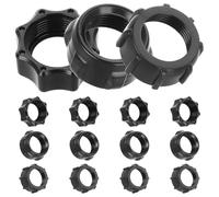 OSALADI Car Mount Adapter Nuts 15pcs Black Plastic Compatible with Phone Holding Wireless Charging for On-the-go Use and Vehicle Accessories