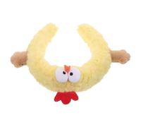 OSALADI Cartoon Chick Hair Accessory Fuzzy Headband Cute Cloth Comfortable Fit Women Beauty Routine Social Media Posts