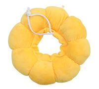 OSALADI Cat Collar Cat Cone Sun Flower Anti-licking Anti-scratch Pp Cotton Yellow after Injury Period within 4kg 9kg 14kg 18kg