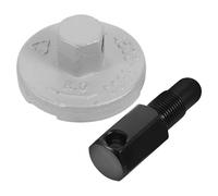 OSALADI Chainsaw Clutch Removal Tool Set with Piston Stop Pin, Compatible with 45/52/58cc Gasoline Chainsaws, Mechanical Repair Kit for Forestry and Garden Maintenance