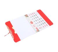 OSALADI Chinese Dragon Wall Calendar with Gold Foil Hanging Lunar Calendar Bright Color Clear Details Home Office Decoration Traditional Year Planner