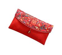 OSALADI Chinese Style Wedding Red Envelopes Traditional Red Packets for Couples Blessing with Double Suitable for Bridal Party and Giving