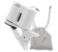 OSALADI Clip LED Currency Clip Microscope for Magnifier Magnifier Magnifying Lens