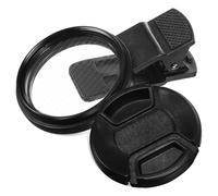 OSALADI Clip-On 52mm Star Effect Lens for Phone Camera 4 Line Starlight Lens Convenient Clamp Strong Tightness Suitable for Jewellery and Urban Night Scenes