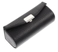 OSALADI Compact Portable Lipstick Organizer with Mirror Single Lipstick Holder Lightweight PU Case for Women Travel and Social Events