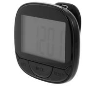 OSALADI Convenient Pedometer Step Counting Machine Plastic Pedometer with Large Screen Accurate Digital Sensor Portable Abs for Running and Walking Random Color