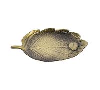 OSALADI Creative Lotus-shaped Chinese Calligraphy Ink Tray Multi-functional Ink and Brush Washing Pot for Beginners and Calligraphy Enthusiasts with Vintage Metal Design