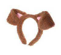 OSALADI Cute Cartoon Dalmatian Puppy Ear Headband for, Furry Dog Ears Hairband for Halloween Cosplay, Party Dress-Up and Themed Events Accessories