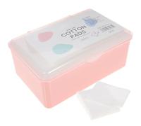 OSALADI Disposable with Box Non-woven 1000pcs Facial Cleaning Pads for Makeup Removal Thin Soft Makeup Remover Pads Suitable for Lips and Eyes