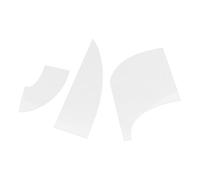 OSALADI DIY Cap Pattern Tool Acrylic Template for Baseball and Truck Hat Making, Sewing Supplies for Handmade Craft Hats