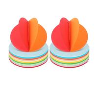 OSALADI Double-Sided Origami Paper Circles 12Cm 500Pcs Bright Colored Craft Origami Paper for Classroom Use and Creative DIY Projects