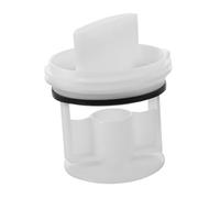 OSALADI Drain Pump Filter Sturdy Filter Trap Plastic White Replacement Washing Machine for Efficient Water Easy Installation and Clog Prevention Suitable for Automatic Drum Washer