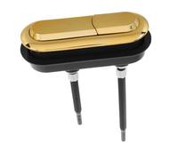 OSALADI Dual Flush Toilet Button Push Button Flush Replacement for Bathroom Restroom Water Tank Easy Press Operation for Full Semi Drainage