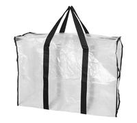 OSALADI duvet cover bag blanket storage bin waterproof storage containers with mesh handles 95L for bedding and packing for travel