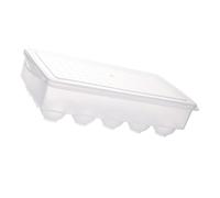 OSALADI Egg Carton Lid Plastic Egg Storage Container Tray for Fridge Stackable Box Kitchen Holder