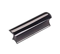 OSALADI Electric Guitar Black Stainless Steel Slide Bar Ergonomic Body and Cutaway Ends