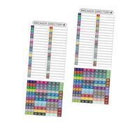 OSALADI Electrical Panel Label Stickers with Catalog for Residential Breaker Boxes Self Adhesive Identification Labels for Circuit Mapping and Renovation Projects