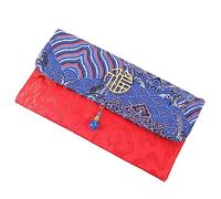 OSALADI Embroidered Red Envelope Money Pouch Stylish Coin Bag for Chinese Year Weddings Birthdays Giving Traditional Blessing Packet