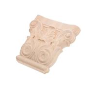 OSALADI European Style Corbel Decorative Wood Appliques for Home Hotel Ceiling and Wall Decor Carved Roman Column Corbels for Elegant Interior and Exterior Ornamentation