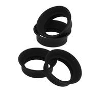 OSALADI Eyepiece Cups Enhanced Eye Protection Black 4pcs Rubber and Resisting Deformation for Microscope and Telescope Eyepieces for Telescope Operation and Astronomy Adventures