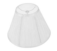 OSALADI Fabric Pleated Lamp Shade Drum Lampshade Hanging Light Shade Country Cottage Barrel Cover for Ceiling Lamp