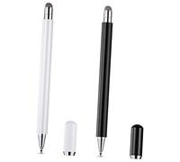 OSALADI Fine Tip Stylus Pens for Touch Screens 2pcs Double-Headed Stylus Silicone Tip Ergonomic and Silent for Tablet and Phone