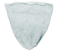 OSALADI Fishing Landing Net Replacement Made of Sturdy Nylon with Fast Water Filtration and Mesh Side Length 1.5cm, for Fishing in Rivers and Boats, Green Portable Fish Catching Net