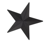 OSALADI Five-Pointed Star Wall Decoration Rustic Metal Farmhouse Art Hanging Ornament Vintage Decor for Living Bar Office