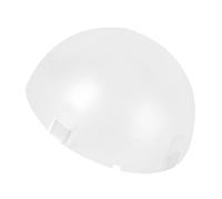 OSALADI Flash Dome Diffuser Soft Light Shade for Camera Flash, Photography Lighting Accessory for Studio Portraits and Outdoor Shooting in White Semi-circle Design